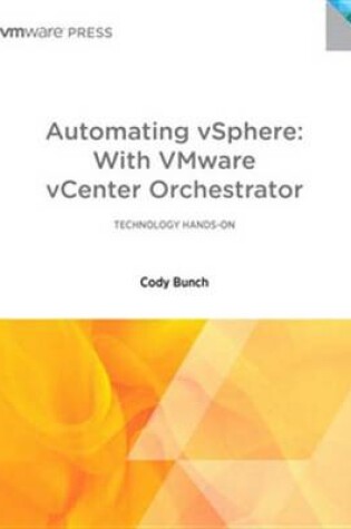 Cover of Automating Vsphere with Vmware Vcenter Orchestrator