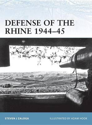 Book cover for Defense of the Rhine 1944-45