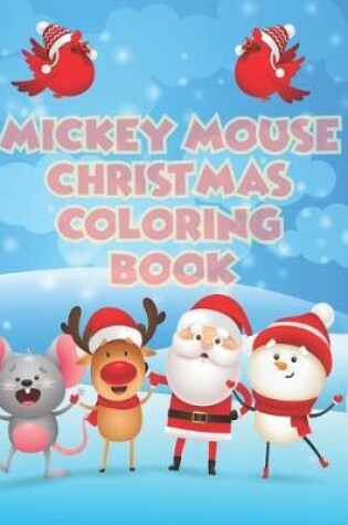 Cover of Mickey Mouse Christmas Coloring Book