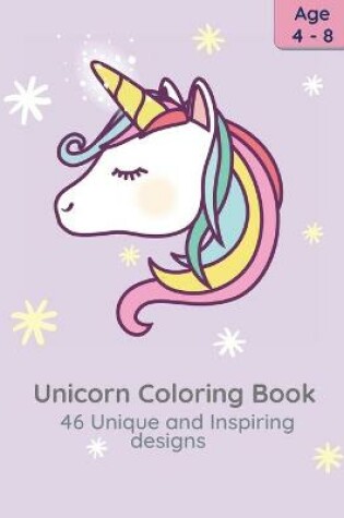 Cover of Unicorn Coloring Book