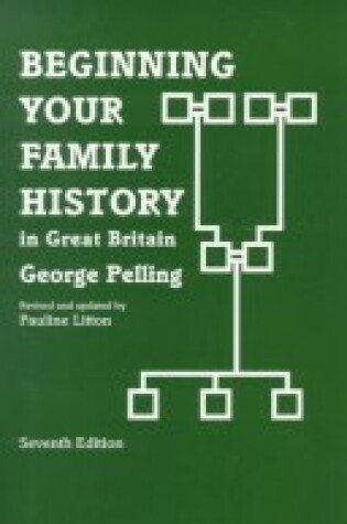 Cover of Beginning Your Family History in Great Britain