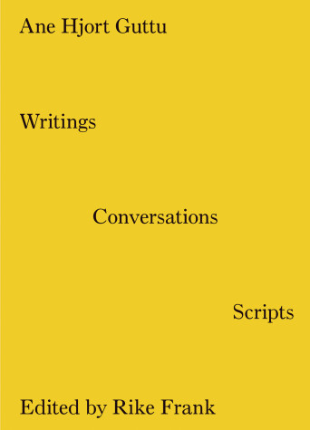 Book cover for Writings, Conversations, Scripts
