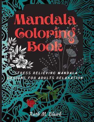 Book cover for Mandala Coloring Book