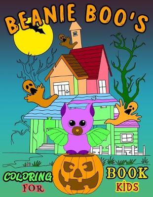 Book cover for Beanie Boo's Coloring Book for Kids