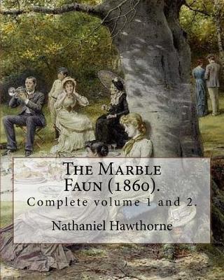 Book cover for The Marble Faun (1860). By