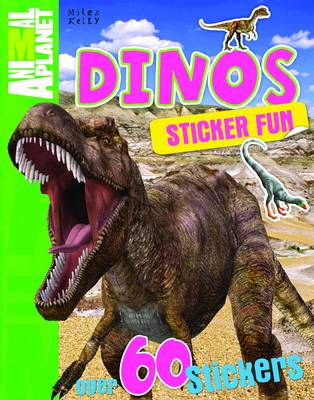 Book cover for Dinos Sticker Fun