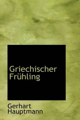 Book cover for Griechischer Fr Hling