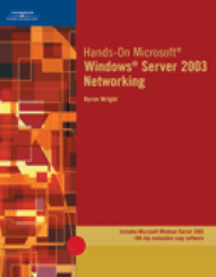 Book cover for Hands-on Microsoft Windows Server 2003 Networking