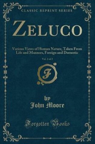 Cover of Zeluco, Vol. 2 of 2