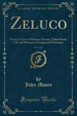 Book cover for Zeluco, Vol. 2 of 2