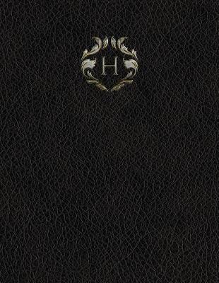 Cover of Monogram "H" Sketchbook