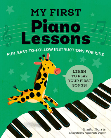 Book cover for My First Piano Lessons