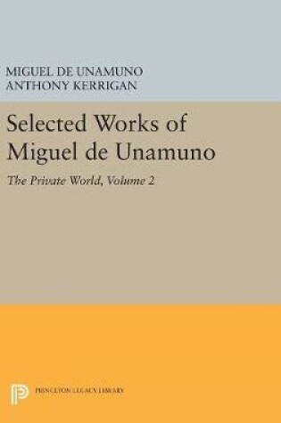 Cover of Selected Works of Miguel de Unamuno, Volume 2