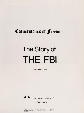 Cover of The Story of the FBI