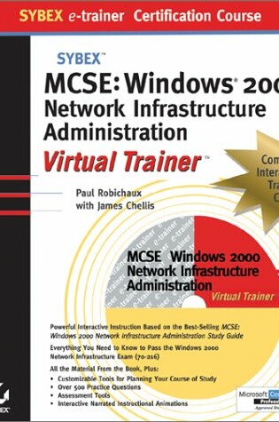 Cover of MCSE Windows 2000 Network Infrastructure Administration e-Trainer