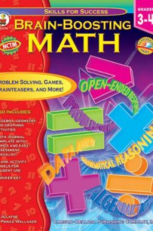 Cover of Brain-Boosting Math, Grades 3 - 4