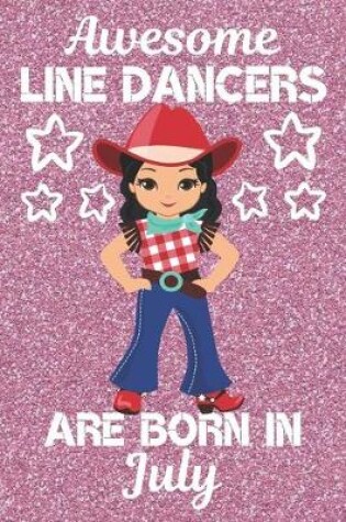 Cover of Awesome Line Dancers Are Born In July