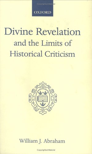 Book cover for Divine Relations and the Limits of Historical Criticism