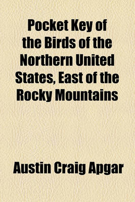 Book cover for Pocket Key of the Birds of the Northern United States, East of the Rocky Mountains