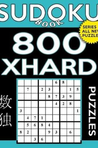 Cover of Sudoku Book 800 Extra Hard Puzzles