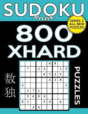 Cover of Sudoku Book 800 Extra Hard Puzzles