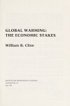 Book cover for Global Warming: the Economic Stakes