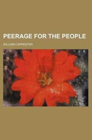 Cover of Peerage for the People