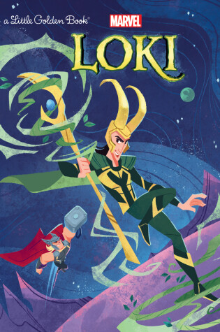 Cover of Loki Little Golden Book (Marvel)