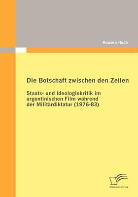 Book cover for Die Botschaft zwischen den Zeilen