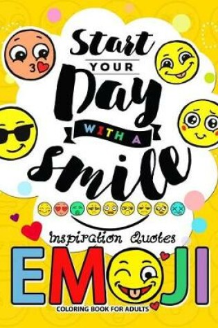 Cover of Emoji Coloring Book for Adults