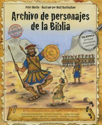 Book cover for Archivo de Personajes de La Biblia.