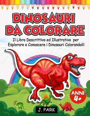 Book cover for Dinosauri da Colorare