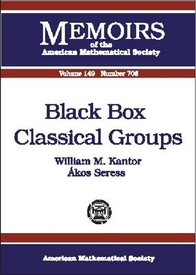 Cover of Black Box Classical Groups