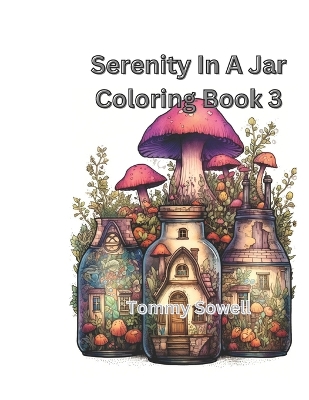 Book cover for serenity in a jar coloring book#3