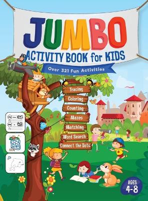 Book cover for Jumbo Activity Book for Kids