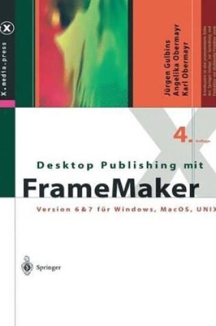Cover of Desktop Publishing mit FrameMaker