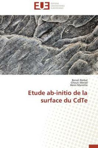 Cover of Etude Ab-Initio de la Surface Du Cdte