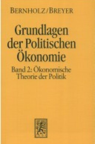 Cover of Grundlagen Der Politischen Okonomie