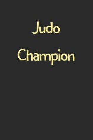 Cover of Judo Champion