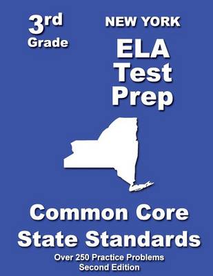 Cover of New York 3rd Grade ELA Test Prep