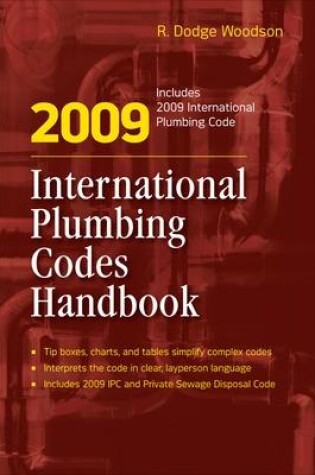 Cover of 2009 International Plumbing Codes Handbook