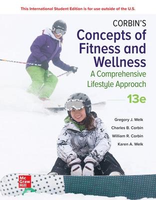 Book cover for Corbin's Concepts of Fitness And Wellness: A Comprehensive Lifestyle Approach ISE