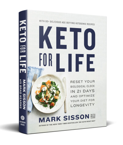 Book cover for The Keto Longevity Diet