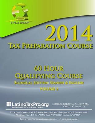 Book cover for E-File Group 2014 Tax Preparation Course