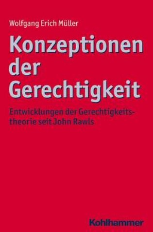 Cover of Konzeptionen Der Gerechtigkeit