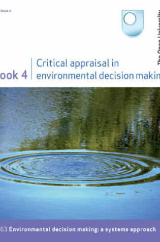 Cover of Critical Appraisal in Environmental Decision Making