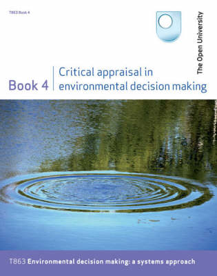 Book cover for Critical Appraisal in Environmental Decision Making