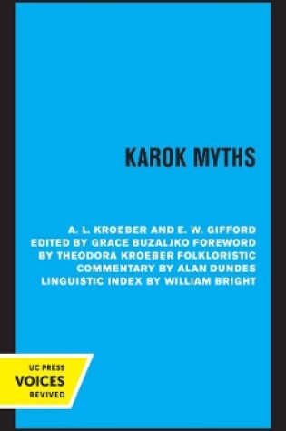 Cover of Karok Myths