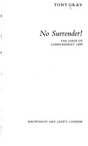 Book cover for No Surrender!