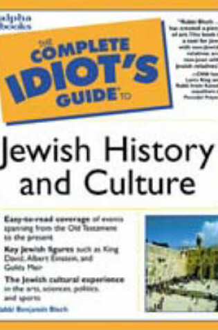 Cover of The Complete Idiot's Guide to Jewish History